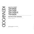 Cover page of KENWOOD TM-642A Owner's Manual