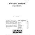 Cover page of ONKYO A-8048V Service Manual
