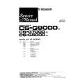 Cover page of PIONEER CS-G5000 Service Manual