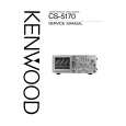 Cover page of KENWOOD CS-5170 Service Manual