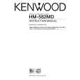 Cover page of KENWOOD HM-582 Owner's Manual