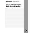 Cover page of PIONEER DBR-S220SC Owner's Manual