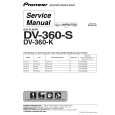 Cover page of PIONEER DV-360-K/WYXCN/FG Service Manual