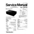 Cover page of TECHNICS RS-TR979 Service Manual