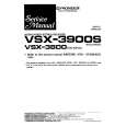 Cover page of PIONEER VSX3800 Service Manual