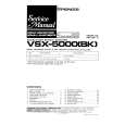 Cover page of PIONEER VSX-5000BK Service Manual