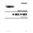Cover page of TEAC V3RX Service Manual