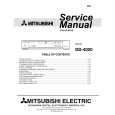 Cover page of MITSUBISHI DD4020 Service Manual