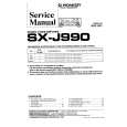 Cover page of PIONEER SX-J990 Service Manual