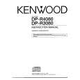 Cover page of KENWOOD DPR3080 Owner's Manual