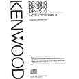 Cover page of KENWOOD DP-3010 Owner's Manual