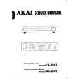 Cover page of AKAI AT-K02 Service Manual