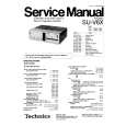 Cover page of TECHNICS SUV6X Service Manual