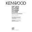 Cover page of KENWOOD CD-4700M Owner's Manual