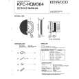 Cover page of KENWOOD KFCHQM304 Service Manual
