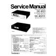 Cover page of TECHNICS SE-9021 Service Manual