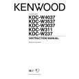 Cover page of KENWOOD KDC-W3537 Owner's Manual