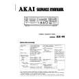 Cover page of AKAI DX49 Service Manual
