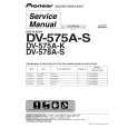 Cover page of PIONEER DV575A/S/K Service Manual