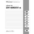 Cover page of PIONEER DV-696AV-S/RTXZT Owner's Manual