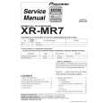 Cover page of PIONEER XR-MR7/KU/CA Service Manual
