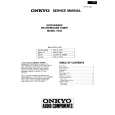 Cover page of ONKYO T-403 Service Manual