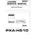 Cover page of ALPINE PXA-H510 Service Manual