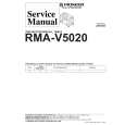 Cover page of PIONEER RMA-V5020/WL Service Manual