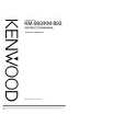 Cover page of KENWOOD KM893 Owner's Manual