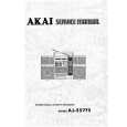 Cover page of AKAI AJ557FS Service Manual