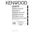 Cover page of KENWOOD LS-K701 Owner's Manual