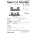 Cover page of TECHNICS SHEH50 Service Manual