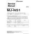 Cover page of PIONEER MJ-NS1 Service Manual