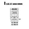 Cover page of AKAI ACMX105 Service Manual