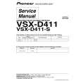 Cover page of PIONEER VSX-D411 Service Manual