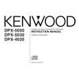 Cover page of KENWOOD DPX-4020 Owner's Manual