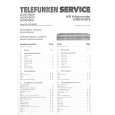 Cover page of TELEFUNKEN A990N Service Manual