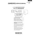 Cover page of ONKYO HT-SR600 Service Manual