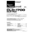 Cover page of PIONEER CLD-700 Service Manual