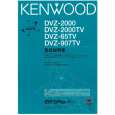 Cover page of KENWOOD DVZ-2000 Owner's Manual