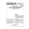 Cover page of DENON AVR-1404 Service Manual