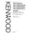 Cover page of KENWOOD TM-733 Owner's Manual