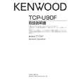 Cover page of KENWOOD TCP-U90F Owner's Manual