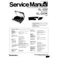 Cover page of TECHNICS SL-Q33K Service Manual