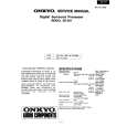 Cover page of ONKYO ED301 Service Manual