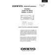 Cover page of ONKYO K505TX Service Manual