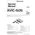 Cover page of PIONEER AVIC-505/EW Service Manual