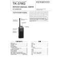 Cover page of KENWOOD TK378G Service Manual