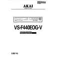 Cover page of AKAI VSF440EOG-V Owner's Manual