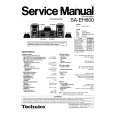 Cover page of TECHNICS SAEH600 Service Manual